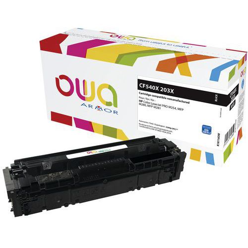 Toner Reconditionné Black Hp Cf540x - 3200 P