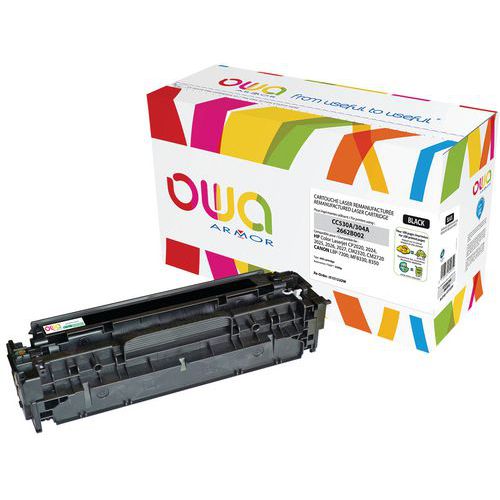Toner Reconditionné Black Hp Cc530a - 3500 P