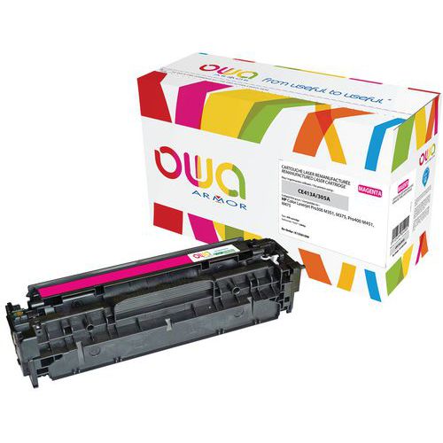 Toner Reconditionné Magenta Hp Ce413a - 2600 P