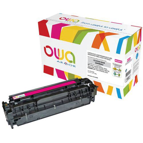 Toner Reconditionné Magenta Hp Cc533a - 2800 P