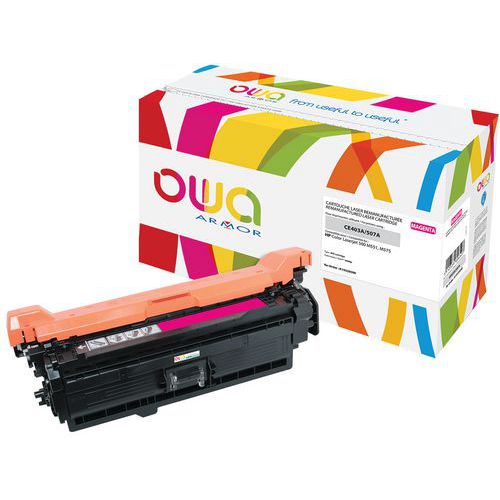 Toner Reconditionné Magenta Hp Ce403a - 6000 P