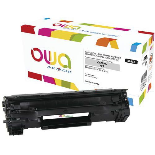 Toner Reconditionné Black Hp Cf279a - 1000 P