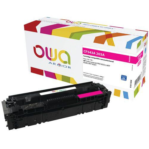 Toner Reconditionné Magenta Hp Cf543a - 1300 P