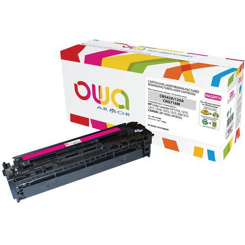 Toner Reconditionné Magenta Hp Cb543a - 1400 P