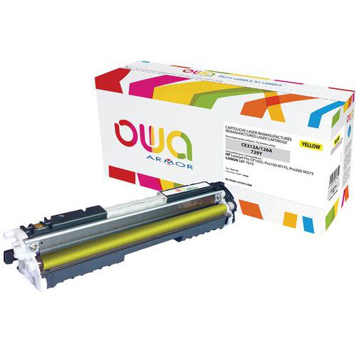 Toner Reconditionné Yellow Hp Ce312a - 1000 P