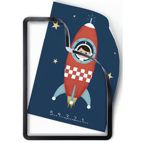 Cadre Magneto A4 Noir