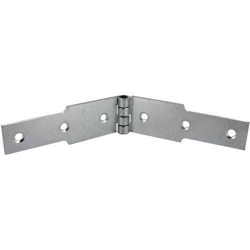 Cime - Charnière à congé 220mm - Acier zingué - Recyclable
