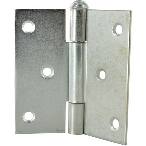 Cime - Charnière Carrée Dégondable 70x70mm - Acier Zingué - Recyclable