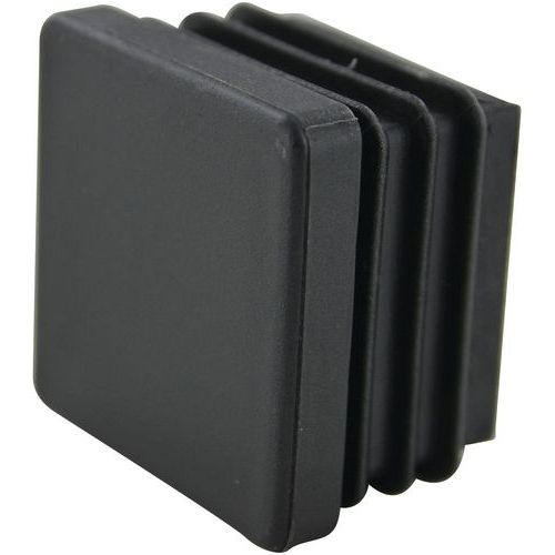 Cime - Embouts rentrants carrés 35x35mm PVC - Quincaillerie résistante et durable