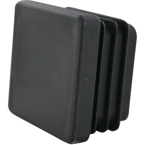 Cime - Embouts rentrants carrés 40x40mm PVC - Quincaillerie résistante et durable