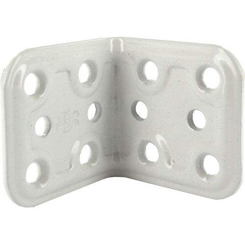 Cime - Équerre d'assemblage 90° 40x40x40mm Acier - Recyclable - Quincaillerie Robuste