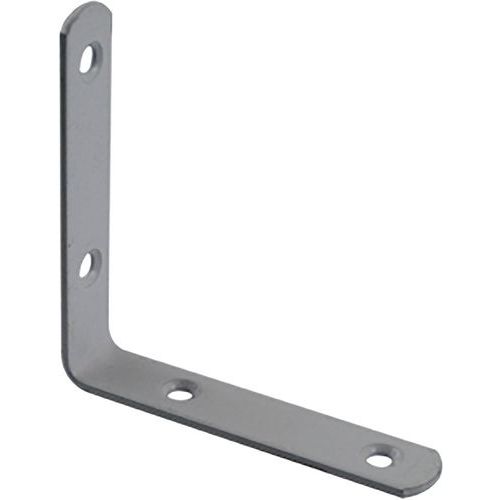 Cime - Équerre d'assemblage bout rond 80x80x14mm en Acier - Éco-responsable et recyclable