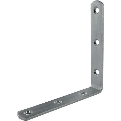 Cime - Équerre d'assemblage bout rond 100x100x16mm Acier - Éco-responsable 80% recyclé
