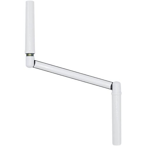 Cime - Manivelle D12 L410 Acier Zingué - Quincaillerie Recyclable