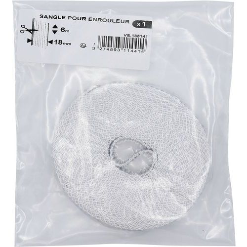 Cime - Sangle grise 18mm - Quincaillerie - Robuste et durable