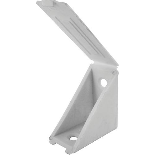 Cime - Taquet équerre plastique 40x40x23mm Blanc - Lot de 50 - Quincaillerie robuste et durable