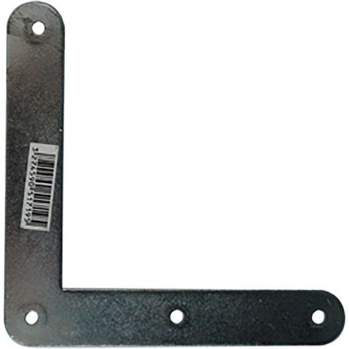 Cime - Équerre à plat bout rond 120x120x20mm en Acier - Éco-responsable 80% recyclé - Quincaillerie durable