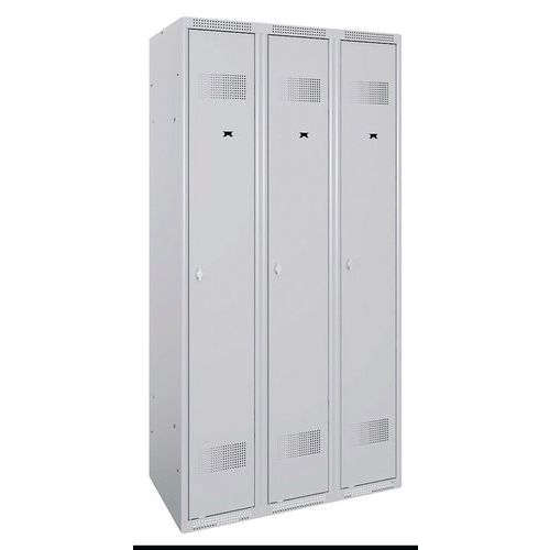 Vestiaire Ind. Pro. Prima Mor. 3 Col. S/socle Gris/gris