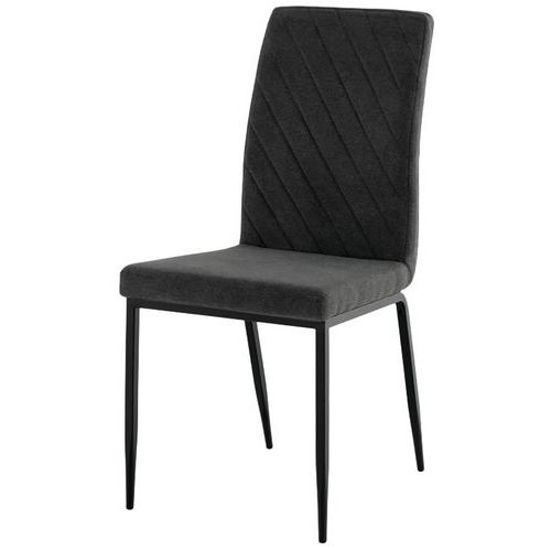 Chaise Yvette Gris Foncé