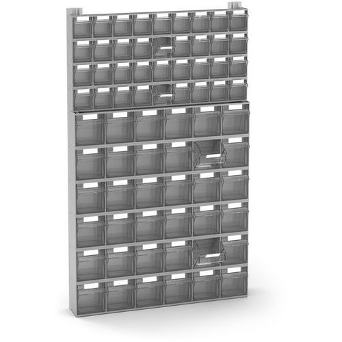 Etagère Visual Box - 602x114x1000 - 72 Tiroirs