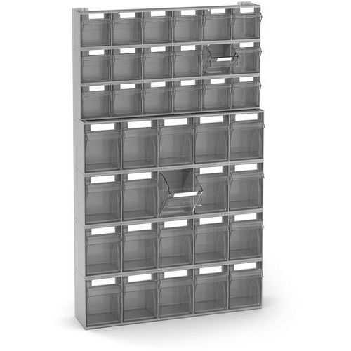 Etagère Visual Box - 602x157x1000 - 38 Tiroirs