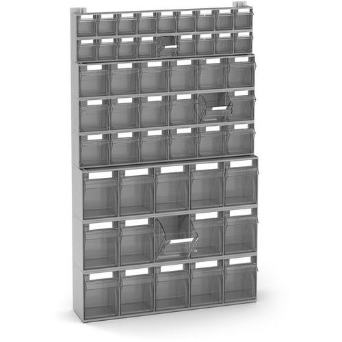 Etagère Visual Box - 602x157x1000 - 51 Tiroirs