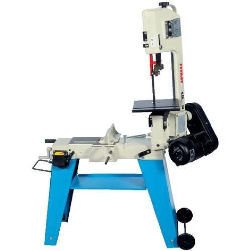 Agecom Diffusion - Scie à ruban CAP100X Horizontale/Verticale - Perçage Acier 115mm - 500W - Outillage Atelier