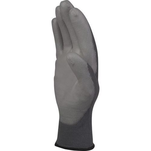 Gants De Manutention Tricot Pes/pu Gris 10 - Dpve702pg10