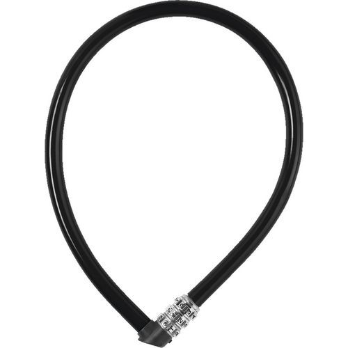 Abus 1 Câble Antivol Noir À Combinaison 3406c/55 Bk - Abus