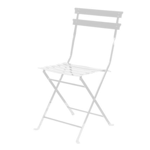 Lot De 2 Chaises D'extérieur Eden Blanche