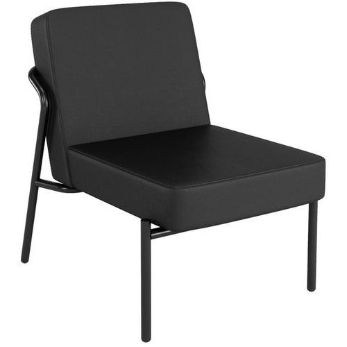 Fauteuil Similicuir Medso Classique - Taille S - Noir