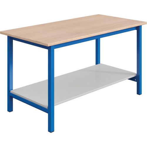 Etabli Pth Mh24 L1200 P750 Fixe 824+plancher Mela 5015 Bleu