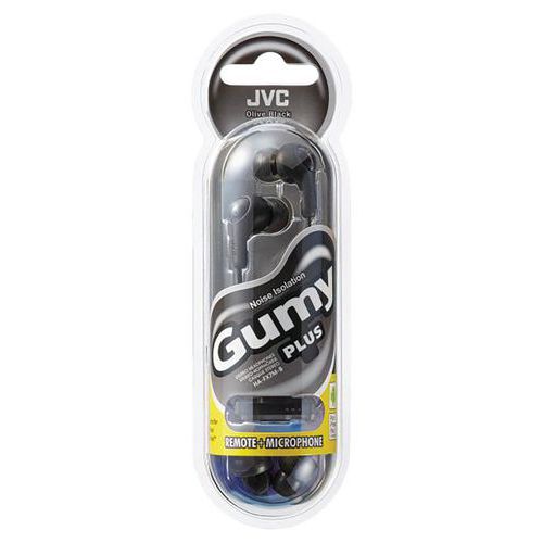 Ecouteurs intra-auriculaires embout plastique noir - JVC Ecouteurs intra-auriculaires embout plastique noir - JVC