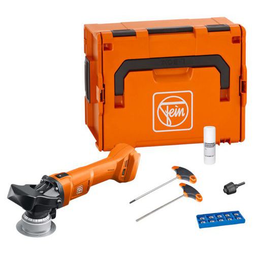 Fein - Set de chanfreineuse sans fil AKFH 18-5 AS - 18V Li-ion - 7500 tr/min - Outil électroportatif performant