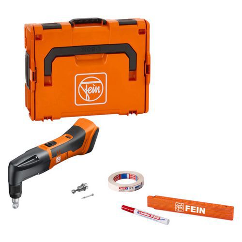 Fein - Set de grignoteuse sans fil ABLK 18 1.3 CSE AS - 18V Li-ion - 1.68 kg - Outillage électroportatif
