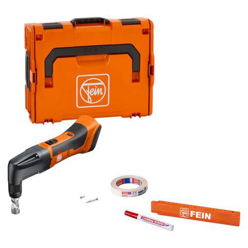 Fein - Set de grignoteuse sans fil ABLK 18 1.6 E AS - 18V Li-ion - 1.71 kg - Outillage électroportatif