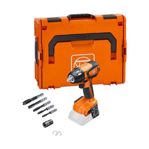 Fein - Set visseuse-boulonneuse à chocs ASCD 18-300 W2 AS - 18V 290Nm 1/2" - Puissance et Précision