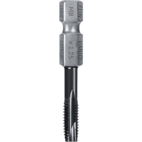 Fein - Taraud DL VARIO M8 1,25mm pour trous débouchants - Acier - Outillage spécialisé