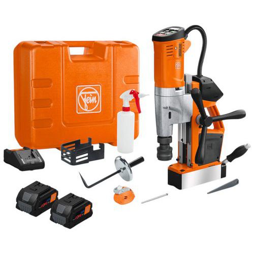 Fein - Unité de perçage sans fil AKBU 35 PMQW 2x 8Ah AS - 1 vitesse - 130 m/min - Outillage stationnaire