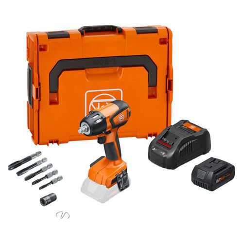 Fein - Visseuse-boulonneuse ASCD 18-300 W2 AS - 1x 5Ah - 290 Nm Couple - 1/2 Carré d'entraînement