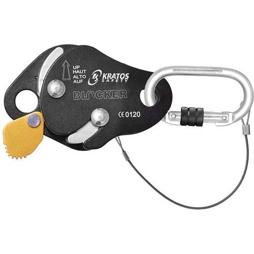 Antichute compact coulissant pour corde tressée - Kratos Safety Antichute compact coulissant pour corde tressée - Kratos Safety