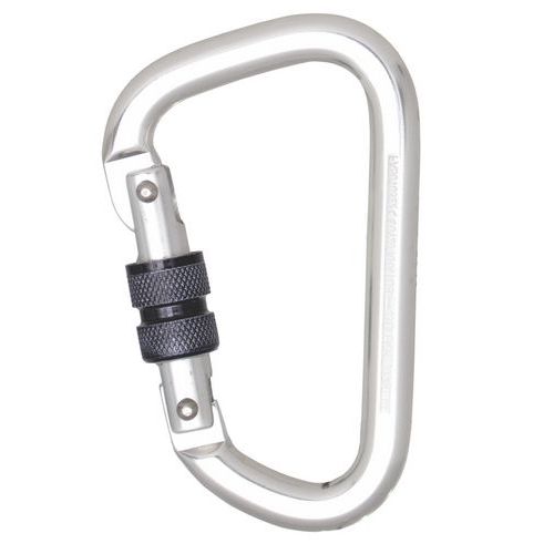 Mousqueton Aluminium Verrouillage À Vis - Kratos Safety