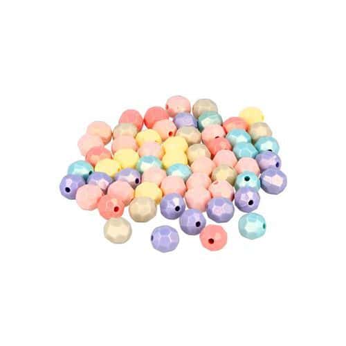Bocal 750 perles facettes pastel thumbnail image 1