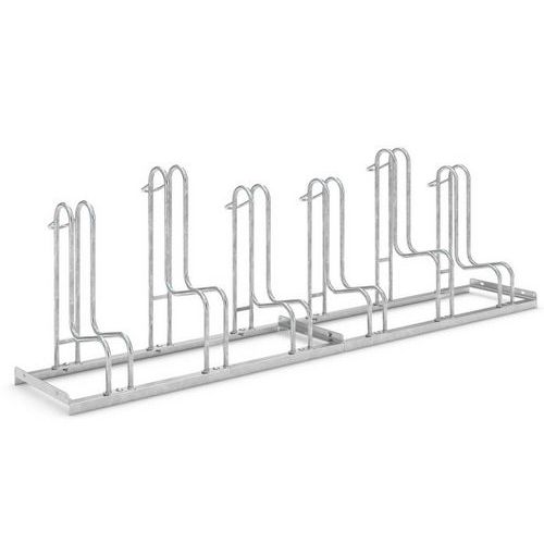 WSM - Rack à vélos 6 places 4056BR - Abri urbain - 390x2340x720 mm