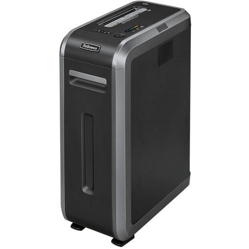 Fellowes - Destructeur de documents 125I Coupe droite - Bureau partagé 4-5 personnes - Sécurité P-2 - 53L