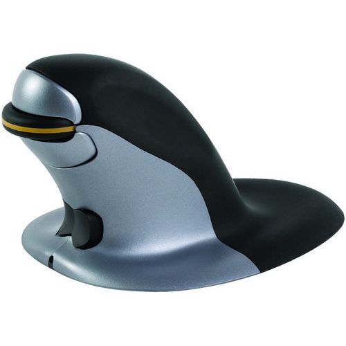 Fellowes - Souris Verticale Ambidextre Sans Fil Taille M - Ergonomique Confort Télétravail