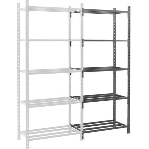 Manorga - Rayonnage Combi Plus Suivant - 5 Niveaux - 2000x1260x500mm - Charge 2500kg - Montage Facile