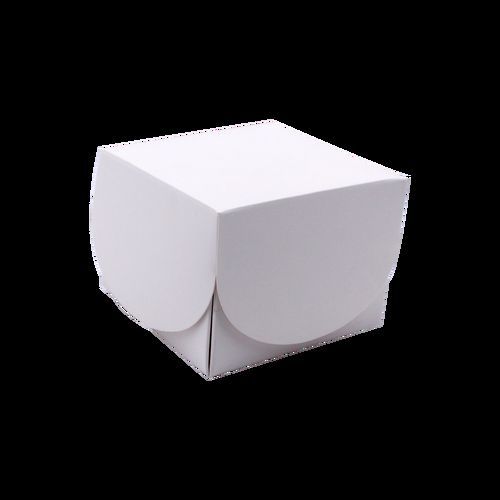 Boîte cadeau à personnaliser - 300 gm² - 8 x 8 x 6 cm - blanc thumbnail image 1