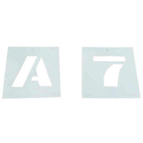 Pochoir Lettres & Chiffres Pvc 25mm
