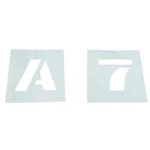 Pochoir Lettres & Chiffres Pvc 50mm
